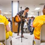 Matt Butler performs at Camden County Correctional Facility in 2018 in New Jersey. (Mario Diurno)
