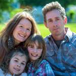 The Hanshaw family is struggling under the weight of emotional and financial stressors brought by the recent diagnoses by doctors at Seattle Childrens Hospital that have finally answered the question of why Ember, center, has always been frail. Shown with Ember are her parents, Jennifer and Tim Hanshaw, and 9-year-old sister Lena, who shares a hereditary condition with her father and sister. (Emily Matthiessen/Olympic Peninsula News Group)