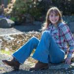 Ember Hanshaw, 11, a fifth-grader at Helen Haller Elementary School in Sequim, has serious medical conditions that, combined, are so unusual they affect only one in more than 100 million people. (Emily Matthiessen/Olympic Peninsula News Group)