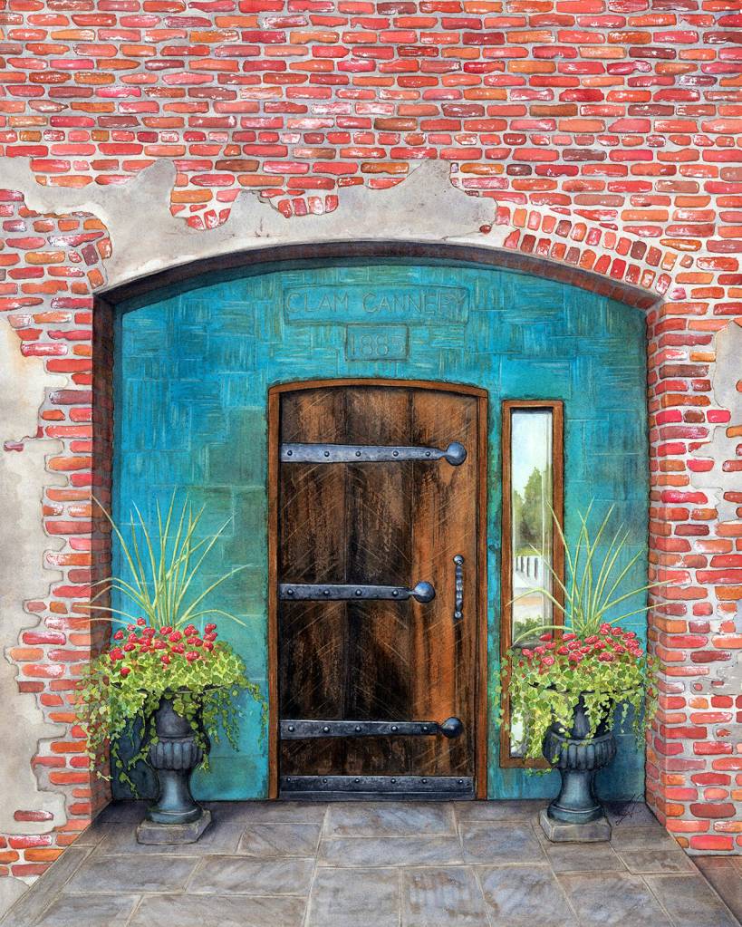 Julie Senfs Clam Cannery will be part of the 28 on the Strait exhibit at Blue Whole Gallery in Sequim.