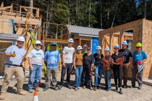 “In Washington State, people who work here can’t afford to live here,” says Ellen Michael Caldwell, Director of Communications for Habitat for Humanity East Jefferson County. Photo courtesy of Habitat for Humanity East Jefferson County.