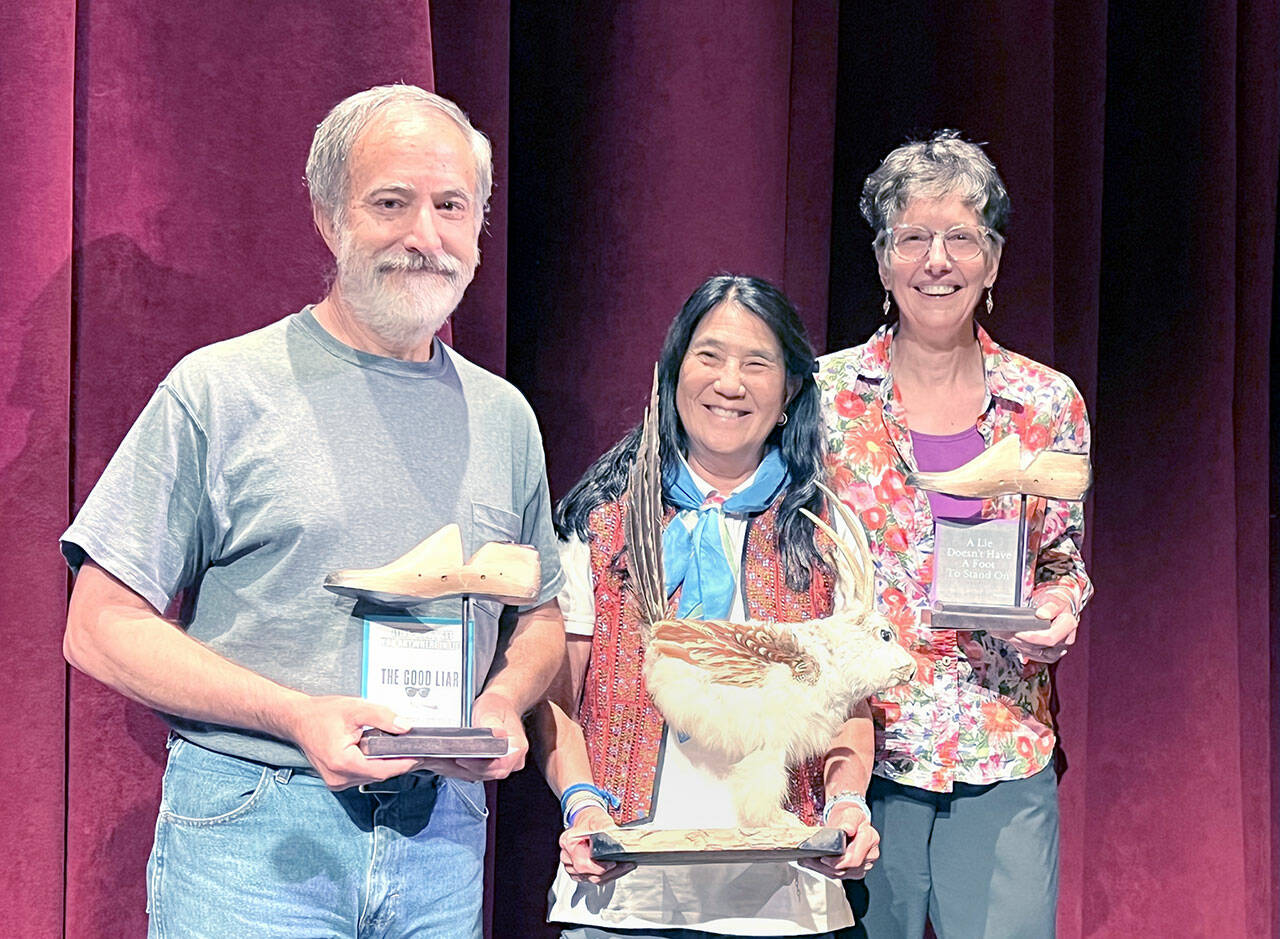 Ken DeBuc, Toby Anderson and Anne Rutherford won the 2024 Liars Contest.