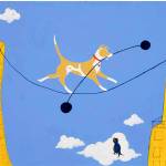 Find a Balance by Corinne Humphrey of Port Townsend is among 33 artworks newly installed at Jefferson Healthcare hospital. (Northwind Art)