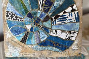 Julie Hembrees Blue Nautilus will be on display at the Blue Whole Gallery during Fridays Art Walk in Sequim.