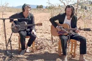 Luke Winslow-King, left, and Roberto Luti will perform at Rainshadow Recording on Wednesday.