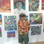 Esiquio Uballe will speak about his exhibit, "Color My World Bright,” on Friday at Port Townsend's Grover Gallery.