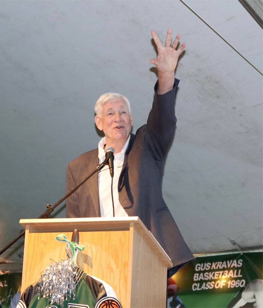 Steve Johansen, a member of the 1972 Port Angeles High School basketball team that went 19-1 in the regular season speaks of his induction in the Roughriders Hall of Fame.