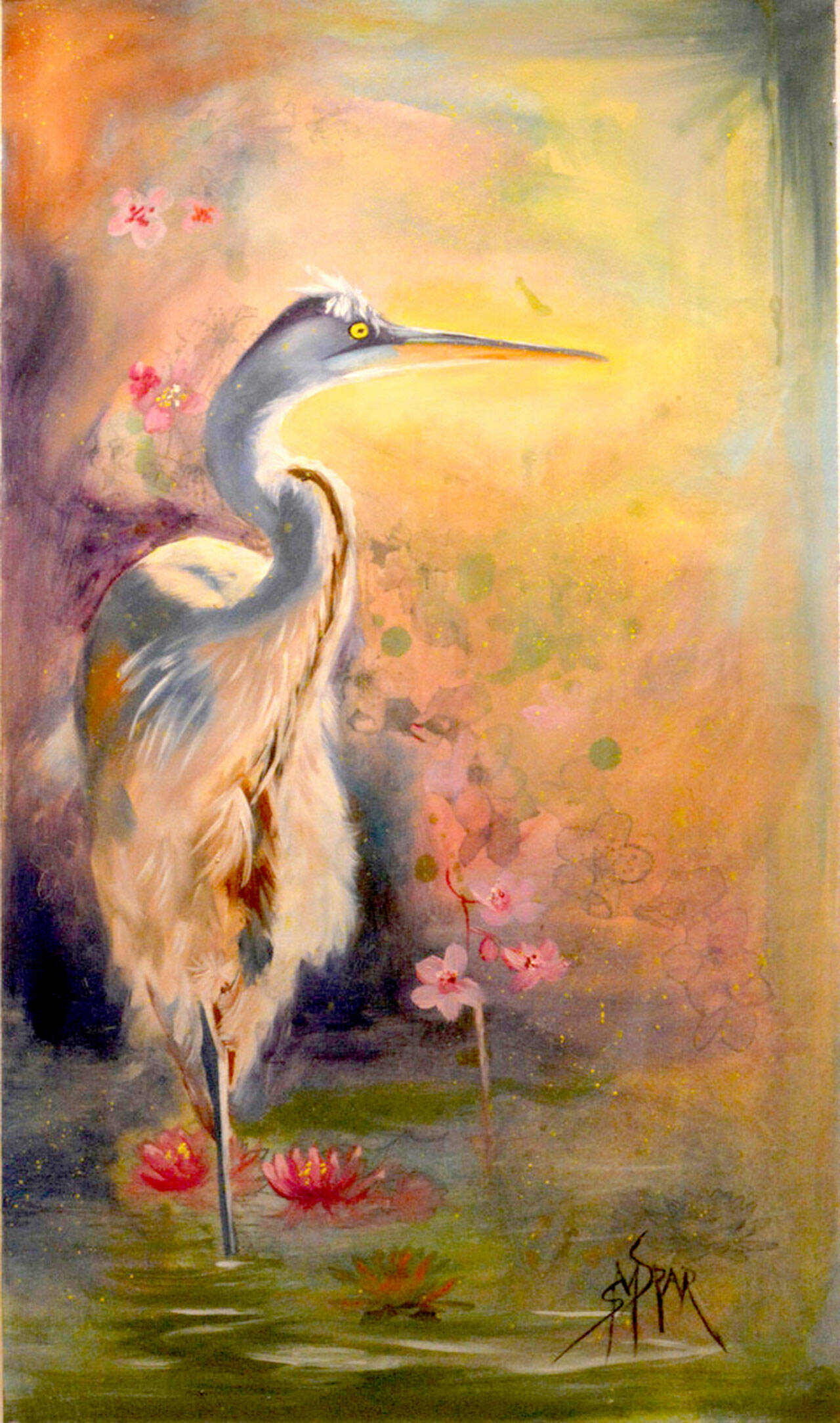 Susan Martin Spars paintings will be on exhibit during the Second Saturday Art Walk in Port Townsend this weekend.