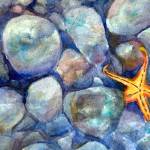 Echo of the Tides, a painting by Melissa Doyel, will be on display at Blue Whole Gallery during October.