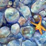 Echo of the Tides, a painting by Melissa Doyel, will be on display at Blue Whole Gallery during October.