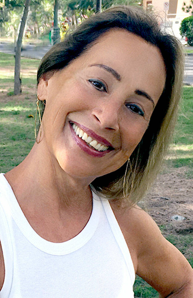 Mary Lou Sanelli will sign copies of her newest book at the Jeanette Best Gallery during Saturdays Art Walk in downtown Port Townsend.