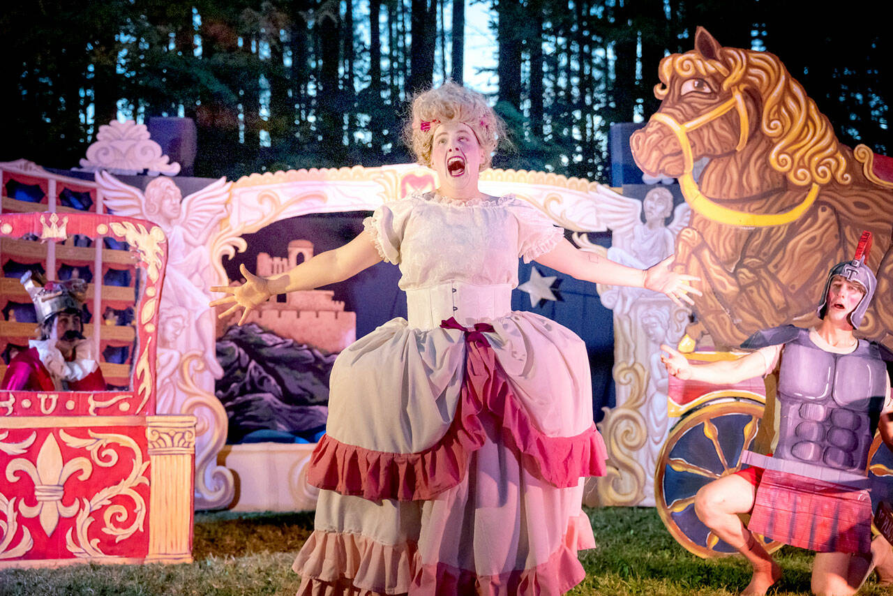 String and Shadow Puppet Theater will stage its original spectacle performance, A Night at the Grand Opera, at the Quilcene Lantern Friday through Sunday. (Jo Arlow)