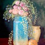 Suzan Noyes Chinese Vase will be part of the Chiaroscuro exhibit at the A. Milligan Gallery in Sequim.