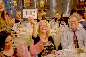 Photo courtesy Boys and Girls Clubs of the Olympic Peninsula/
There was no shortage of enthusiastic bidders during the live auction at the Boys and Girls Clubs of the Olympic Peninsula's annual fundraiser held Saturday night, Nov. 8 in Sequim.