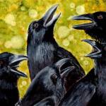 Cacophany by Shirley Bomgaars will be on exhibit at the Port Ludlow Art League during December.