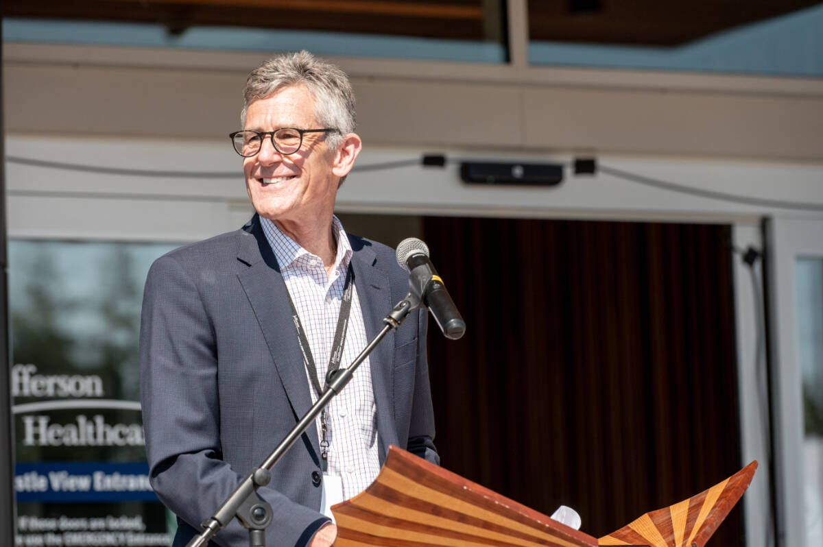 Jefferson Healthcare CEO Mike Glenn salutes 2025s biggest accomplishments and looks ahead to the year ahead. Sarah Wright Aubin photo