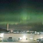 The view outside the Port Angeles gym after the Roughriders girls basketball victory Tuesday night. (Pierre LaBossiere/Peninsula Daily News)