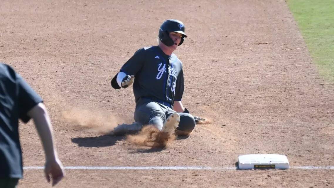 Cal State San Bernardino Athletics 
Port Angeles High School has selected Class of 2021 graduate Wyatt Hall as the new head baseball coach. Hall played collegiately for Skagit Valley and NCAA Division II Cal-State San Bernardino.