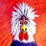 Shirley Rudolphs Feeling Frazzled will be part of the Peninsula Art Friends ongoing exhibit at Sequim Museum and Arts.