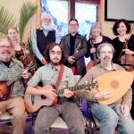 Shown from a previous Port Townsend Chamber Music Series concert are, back row, from left to right, Marina Rosenquist, Michael Carroll, Joel Wallgren, Pamela Roberts and Sung-Ling Hsu. Front row, from left to right, are Mike McLeron, William Walden and Guy Smith.