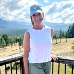 Robin Presnelli, known to many as Robin Tweter, poses shortly before her heart transplant surgery.