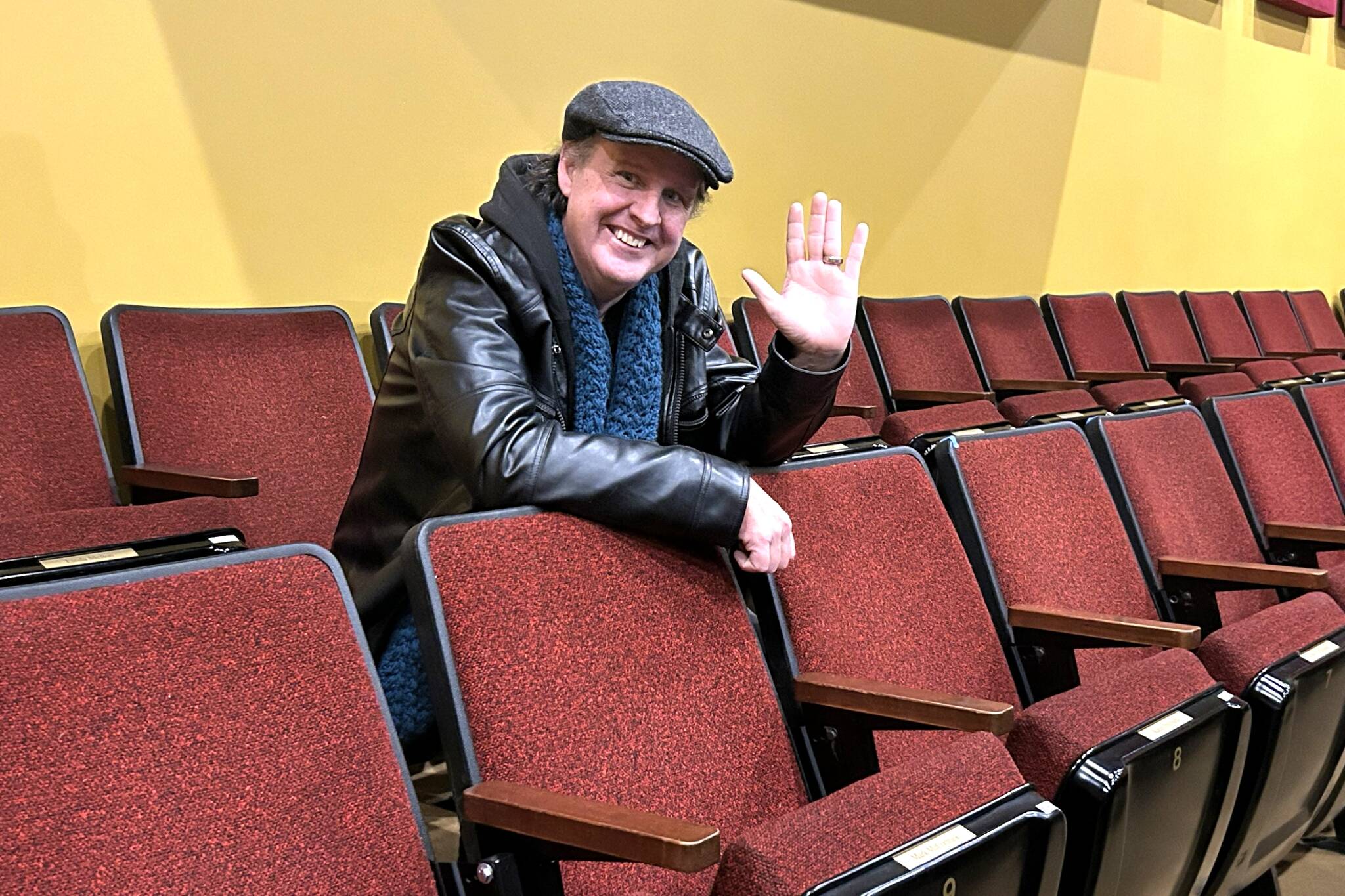 Matthew Nash/Olympic Peninsula News Group
David Herbelin, executive director of Olympic Theatre Arts, is stepping down from the role. He was diagnosed with colorectal cancer in spring 2022, and although he has survived various prognosis timelines, the disease has spread. Herbelin will stay on as a part-time consultant for a few months as OTAs board of trustees seeks his replacement.