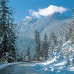 File photo by Ross Hamilton
This photo by Ross Hamilton features Hurricane Ridge Road in the winter. It was used in Hamiltons The Olympic Peninsula calendar.