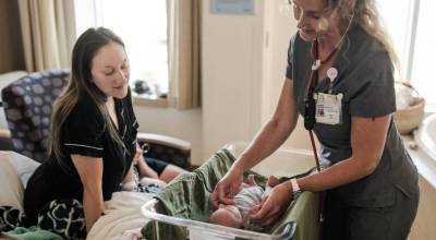 Jefferson Healthcare was named one of Americas Best Hospitals for Obstetrics and for Outpatient Experience by the Womens Choice Awards. Sarah Wright Photography