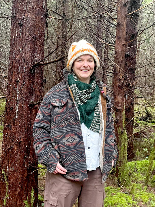 Heather Cantua and other residents of the Sol Duc Valley are organizing opposition to a proposed 32-cabin resort off U.S. Highway 101 that is under review by the Clallam County Hearing Examiner. (Paula Hunt/Peninsula Daily News)