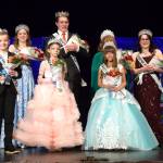 This years Junior Royalty include, from left, Hudson Hueter, Stella Mueller and Fern Ollerman. Not pictured is Paisley Bekkevar, who was unable to attend the pageant on Feb. 21. (Monica Berkseth/Olympic Peninsula News Group)