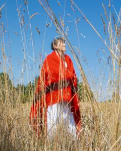 Ancestor Walk is part of Holli Margells Memory Thread exhibit opening today in ʔaʔkʷustəŋáw̕txʷ House of Learning Longhouse Gallery at Peninsula College.