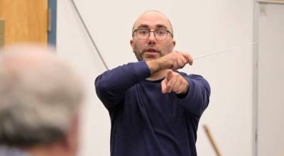 Tigran Arakelyan will conclude his nine-year post as the conductor of the Port Townsend Symphony Orchestra following Sundays concert. (Karl Perry)