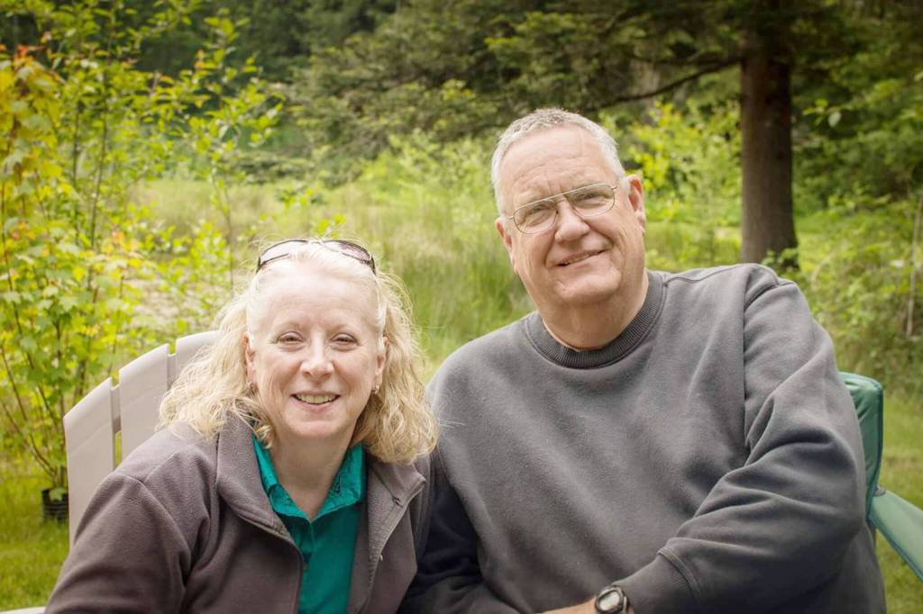 Carla, left, and Dave Sue.