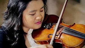 Violinist Miranda Liu of Budapest, Hungary, will join the Port Angeles Symphony Chamber Orchestra for its season finale concerts this week. (Miranda Liu)