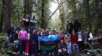 Boys & Girls Clubs of the Olympic Peninsula
Participants in the National Geographic Photo Camp pose during the five-day camp based at NatureBridge along Lake Crescent during spring break. Twenty students participated through the Boys & Girls Clubs of the Olympic Peninsula.