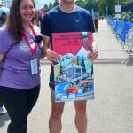 Jack Weaver of Bremerton won the men's 10K for the second straight year. (Pierre LaBossiere/Peninsula Daily News)