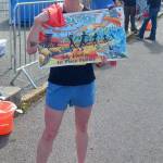 Paige Gilchrist of Portland, Ore., was the winner of the womens half-marathon Sunday. (Pierre LaBossiere/Peninsula Daily News)