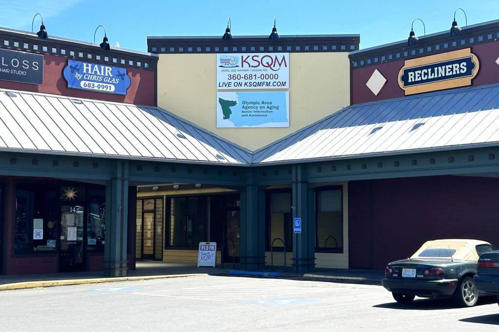 KSQM 91.5 FM continues to operate at 609 W. Washington St., Suite 17, Sequim. (Matthew Nash/Olympic Peninsula News Group)