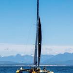 The Northbound Nutters, a trimaran out of Friday Harbor won the 750-mile Race to Alaska by more than 37 hours. (Taylor Bayly/Race To Alaska)
