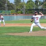Dave Logan/for Peninsula Daily News 
Wilder Senior pitcher Kody Williams prepares to deliver a pitch during a Dick Brown Memorial Firecracker Classic Tournament at Civic Field on Wednesday.