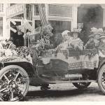 Goodwin family car decked out for the 4th circa 1920.