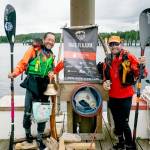 Yato Kano (Prince Rupert, B.C.) of Team Rainy and Martin Rother (North Vancouver, B.C.) of Lets Wing It are the first two kayakers to finish the 750-mile Race to Alaska since 2023. They arrived in Ketchikan at 6:20 p.m. Alaska time Sunday. (Race to Alaska)
