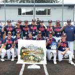 The Wilder 14U team celebrates its Babe Ruth state championship Saturday at Volunteer Field. Wilder 14U beat the FCA Lumberjacks 10-0 to win the state title, winning three out of four games in the tournament. (NOBAS)
