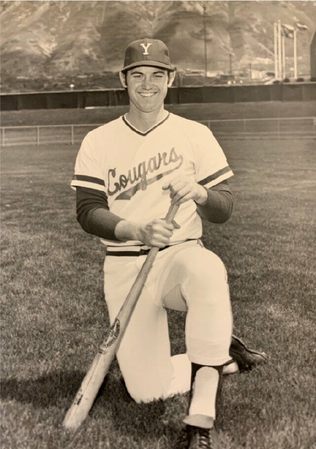 Jeff Bills, class of 1971, with the BYU Cougars.