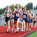 Stephanie Marcy won the 1,600-meter state championship at Sequim and went on to run track and field for Stanford.