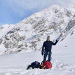 Former Sequim resident Paul Balkan gives a thumbs up at 13,300 feet near Windy Corner at Denali. (Paul Balkan)