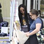 Alice Xing of Redmond and Miranda Draper of Shoreline look at wares last year at Nelsons Duckpond and Lavender Farm during the Sequim Lavender Festival. The farm has been part of the festival since its inception 30 years ago. (Matthew Nash/Olympic Peninsula News Group file)