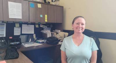 Rebecca Shankles has worked as Clallam Countys first full-time coroner since July 1. (Emily Hanson/Peninsula Daily News)