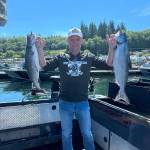Bison Peak Ventures Director of Operations Brian Bell had success fishing out of Van Ripers Resort. Bell is visiting Sekiu this weekend.