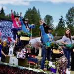 The Clallam County Fair Royalty in the Joyce Daze parade. (Dave Logan/for Peninsula Daily News)
